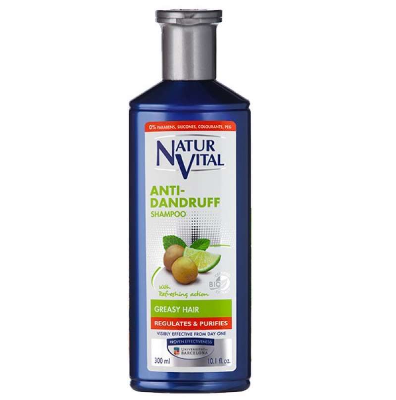 Jual NaturVital Anti Dandruff Shampoo Greasy Hair 300ml di Seller CETAPHIL SHOP Kebon Bawang