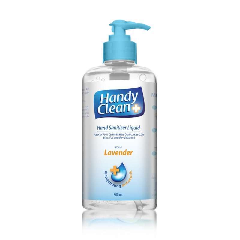 Hand Clean Solution Jual Handy Clean Hand Sanitizer 500 Ml Di Seller Toko Obat Berkah ...