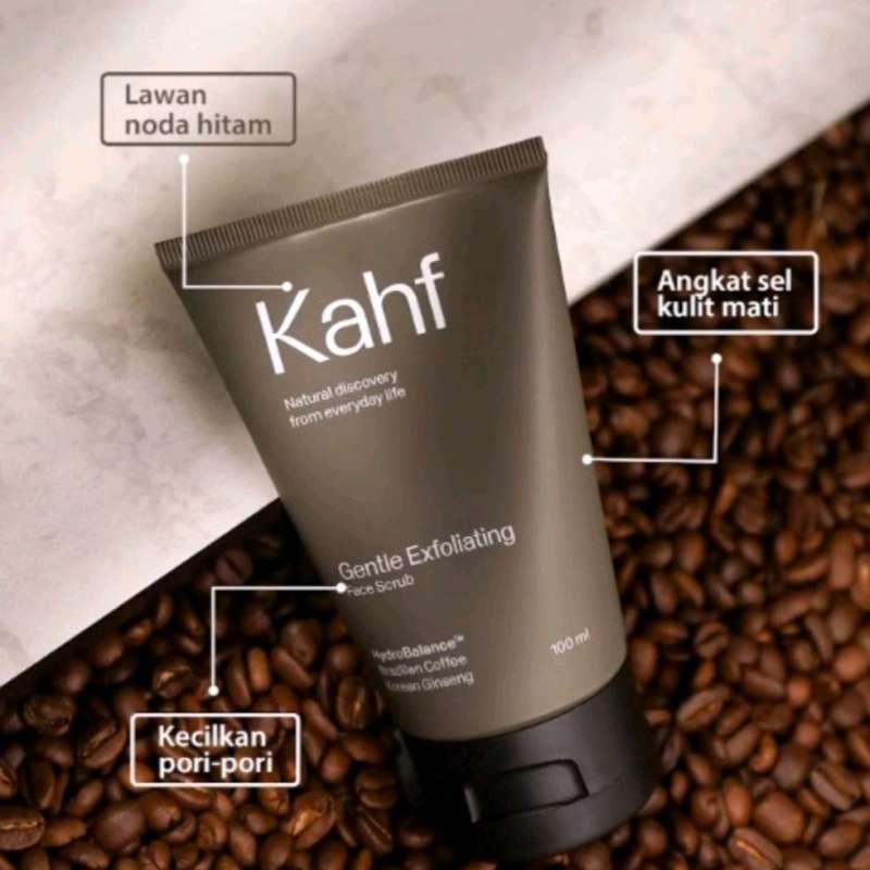 Promo Kahf Gentle Exfoliating Face Scrub Harga termasuk packing bubble
