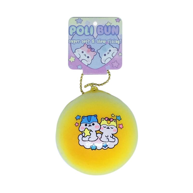 Jual Squishy Popular Boxes HK Poli Medium Bun Without Unicorn Mainan