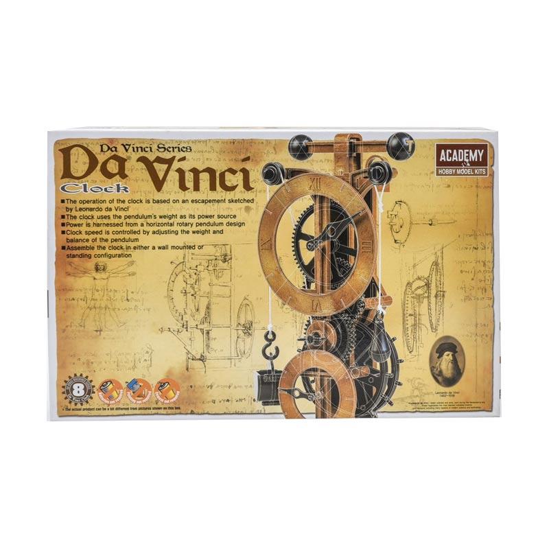 thumbnail image 2 of ACADEMY Da Vinci Machines Series Clock Kit – Model #18150A, STEM Building Set 2 of 6