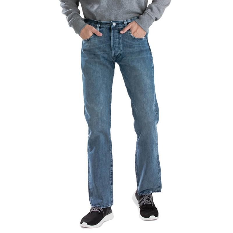 Jual Levi's 501 Levis Original Fit Tissue Celana Jeans Pria - 38 Blue