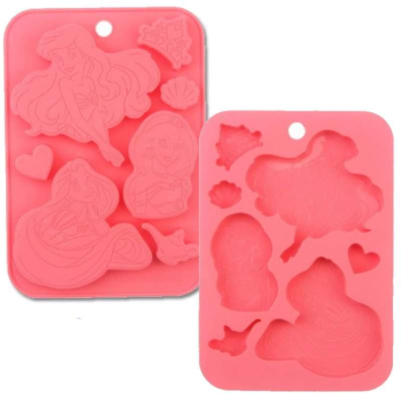 Jual Daiso Silicone chocolate mold Disney Princess di Seller