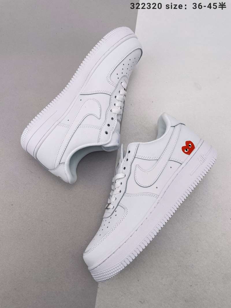 all white air forces low