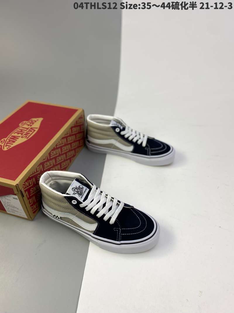 Jual Vans sk8 hi high top cartoon robot cat casual