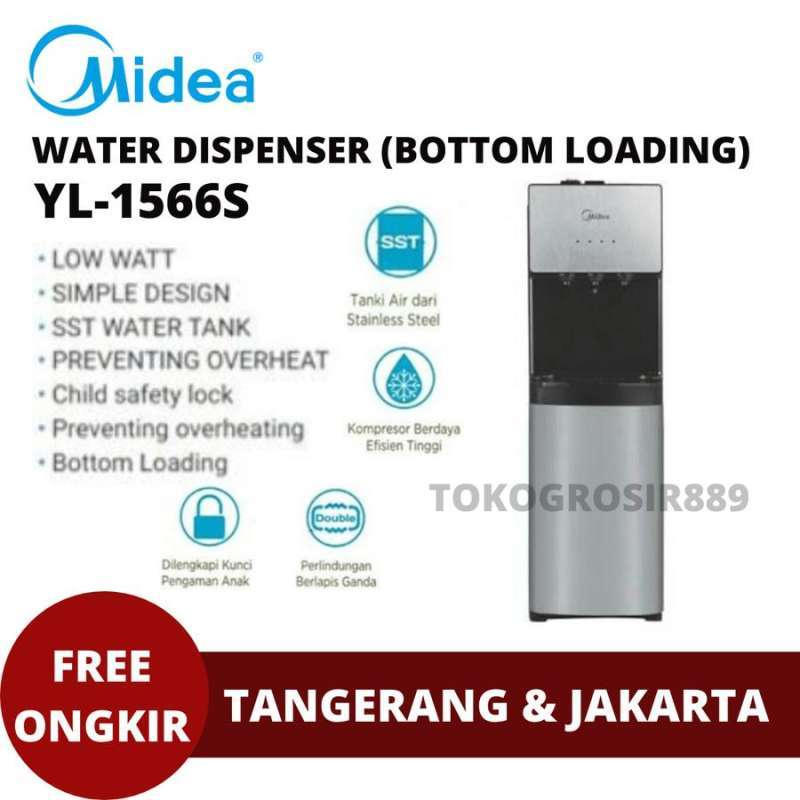 Jual Midea Yl1566s Water Dispenser Midea Bottom Loading Di Seller Toko