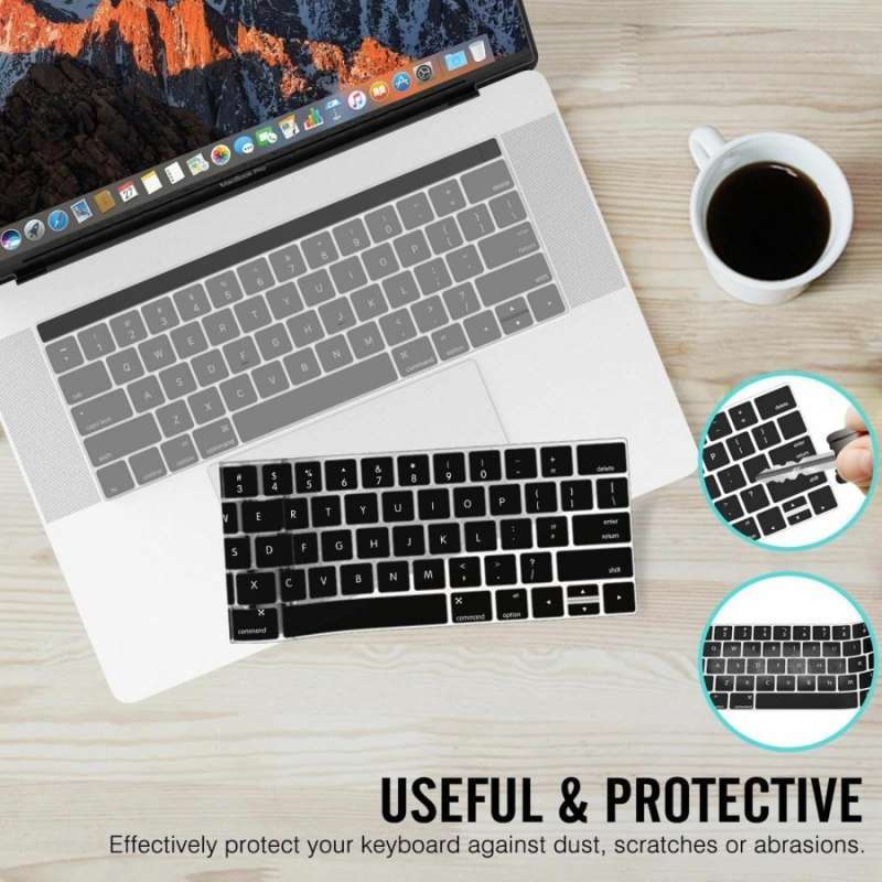 Jual Keyboard Cover Silicon Keyboard Protector New MacBook Pro Touchbar ...