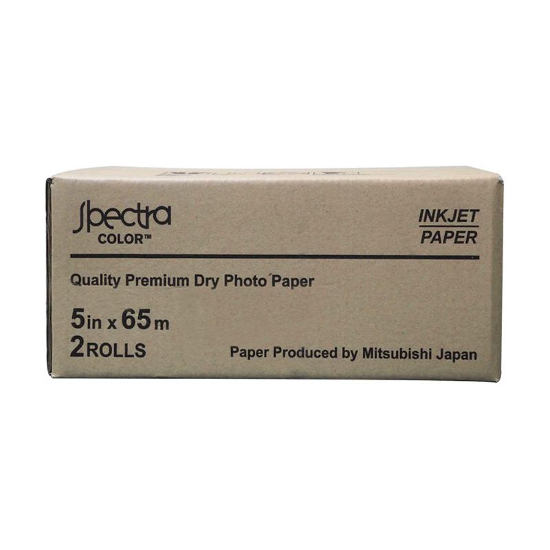 Jual Spectra Mitsubishi Inkjet Paper Roll Kertas Foto [5 Inch x 65 m