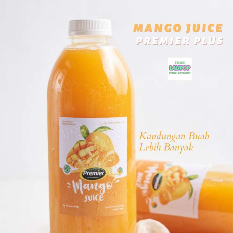 Jual JUS JUICE BUAH ASLI MANGGA 1 Liter GRADE PREMIUM , PREMIER PLUS di