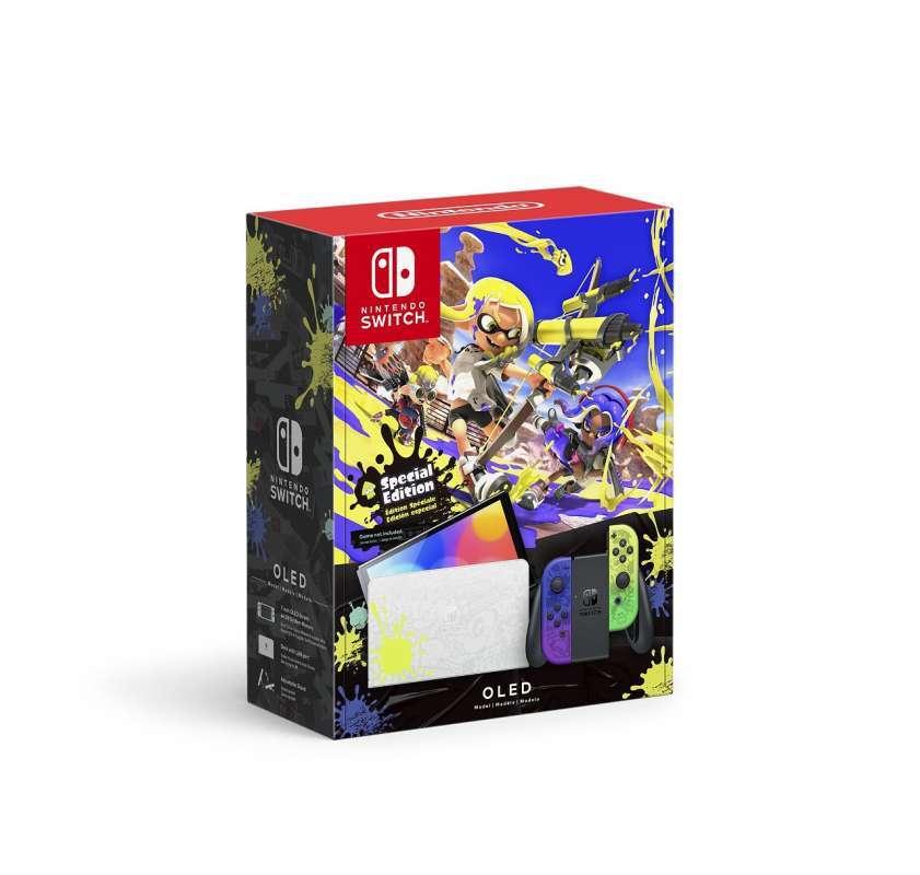 Jual Nintendo Switch OLED Splatoon 3 Edition di Seller gamesbond