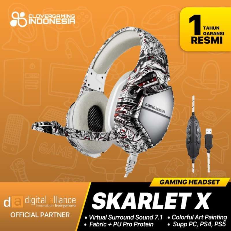 Jual Digital Alliance Delta Art X Skarlet RGB 7.1 Surround Sound di
