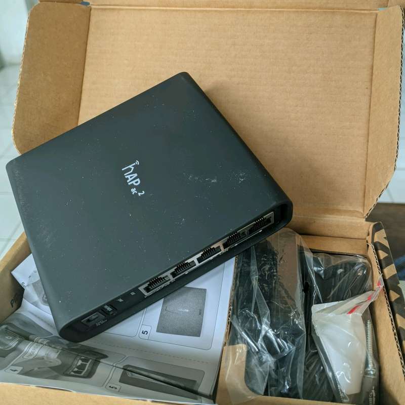 Jual MikroTik hAP ac RBD52G-5HacD2HnD-TC di Seller AZ-shop - Babakan ...