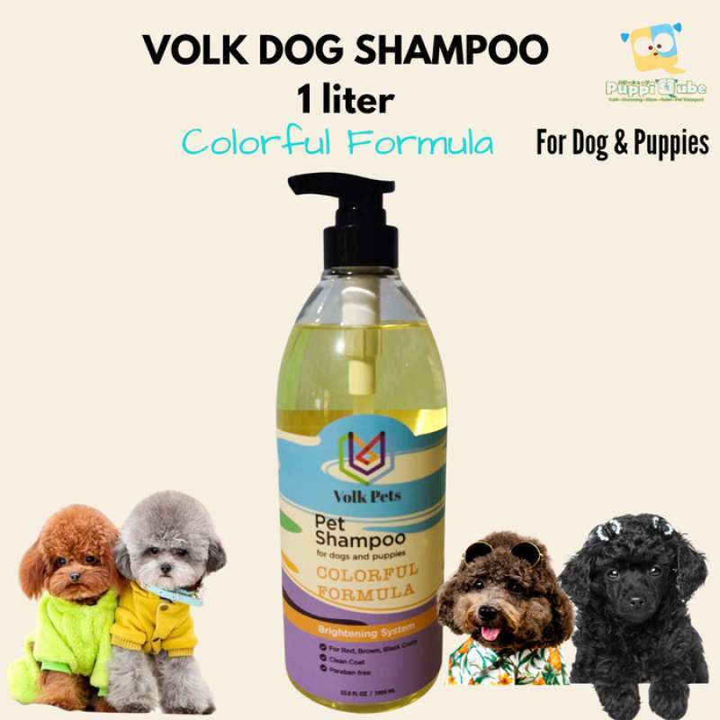 Jual Volk Pet Dog Shampoo 1liter Pet Shampoo Puppy Dog Di Seller