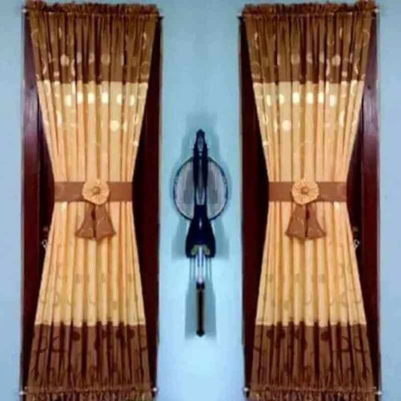 Gambar Gorden Jendela Kupu Kupu