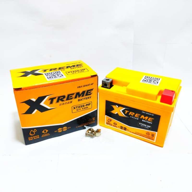 Promo Aki Motor Accu Kerinng Gel Mf Xtreme Beat Vario Cs1 Revo Xtz5S