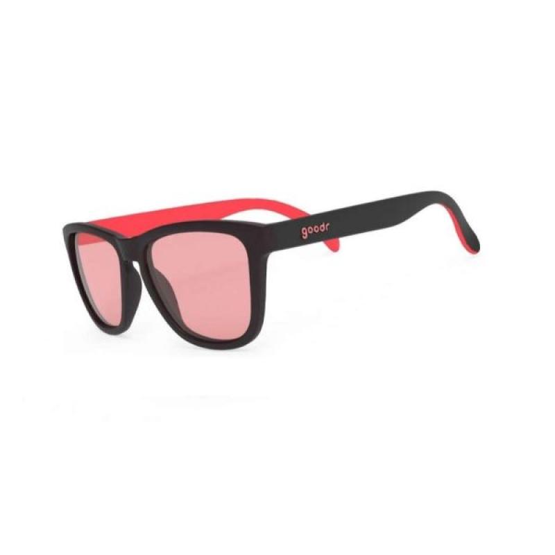 Promo Goodr OGs Tiger Blood Transfusion Running Sunglasses BLACK RED