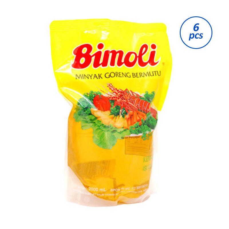    Jual Bimoli Minyak Goreng [2000 mL/6 Pcs] Online - Harga