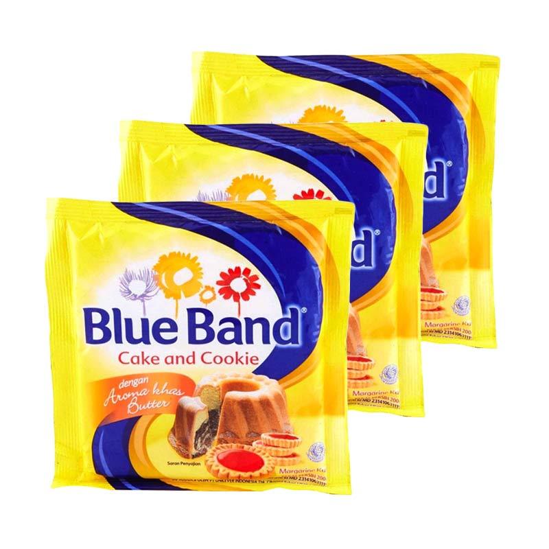 Download Jual WHS Blue Band Cake & Cookie Sachet Mentega [200 g/3 ...