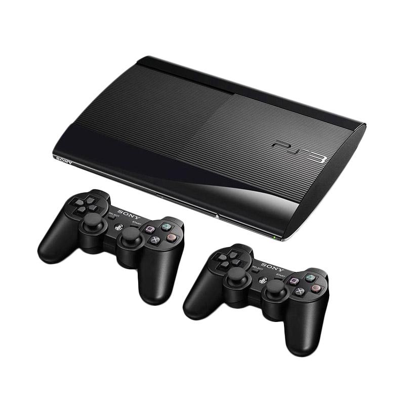 Jual SONY PS3 Superslim Game Console Black [500 GB/Full Game] di