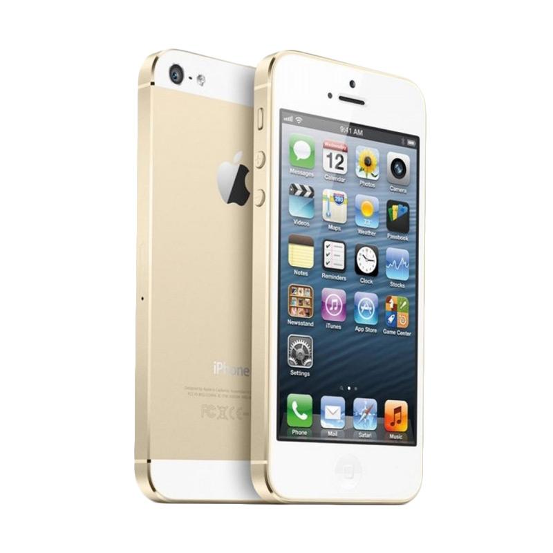 Jual Apple iPhone 5S 32 GB Smartphone - Gold Refurbished 