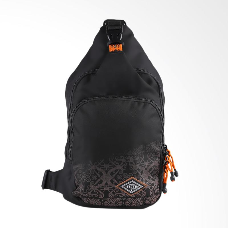 Jual Eiger Crosslink Bag Borneo Sling Bag Black 7L 1989 Jual Eiger Crosslink Bag Borneo Sling Bag Black 7L 1989
