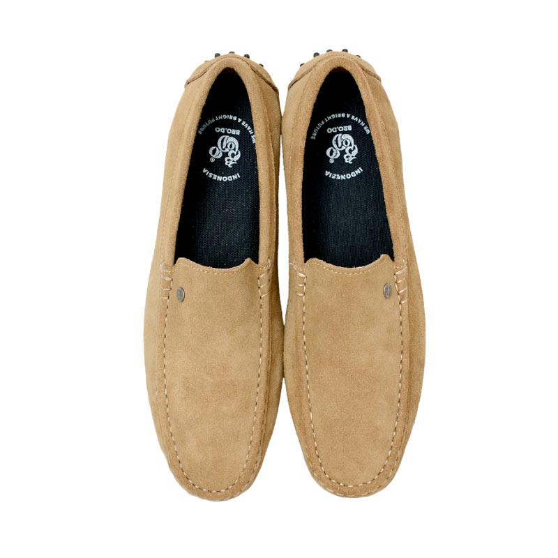 Jual Brodo Pronto Casual Slip On Sepatu Pria - Sand Online Februari