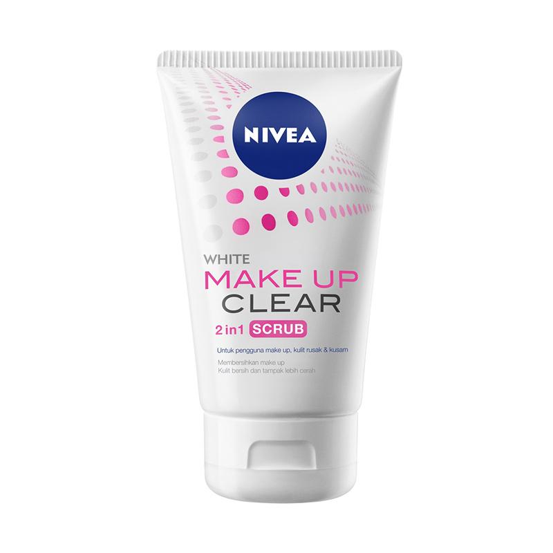 jual nivea makeup clear 2in1 white scrub 100 ml jual nivea makeup clear 2in1 white scrub 100 ml