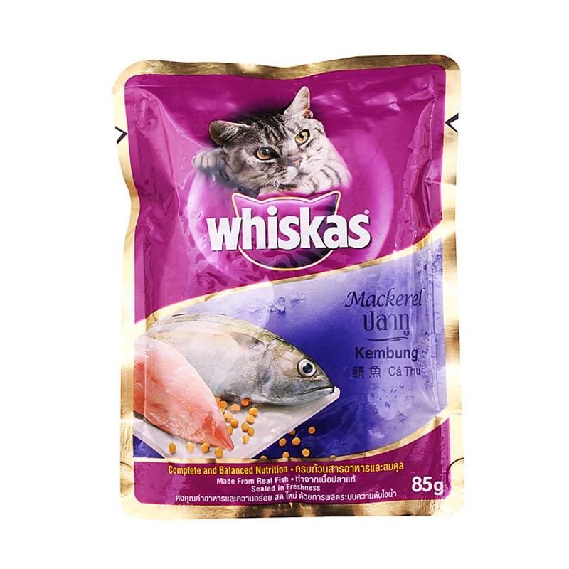 Jual Whiskas Mackerel Cat Wet Food [85 g] di Seller bandung