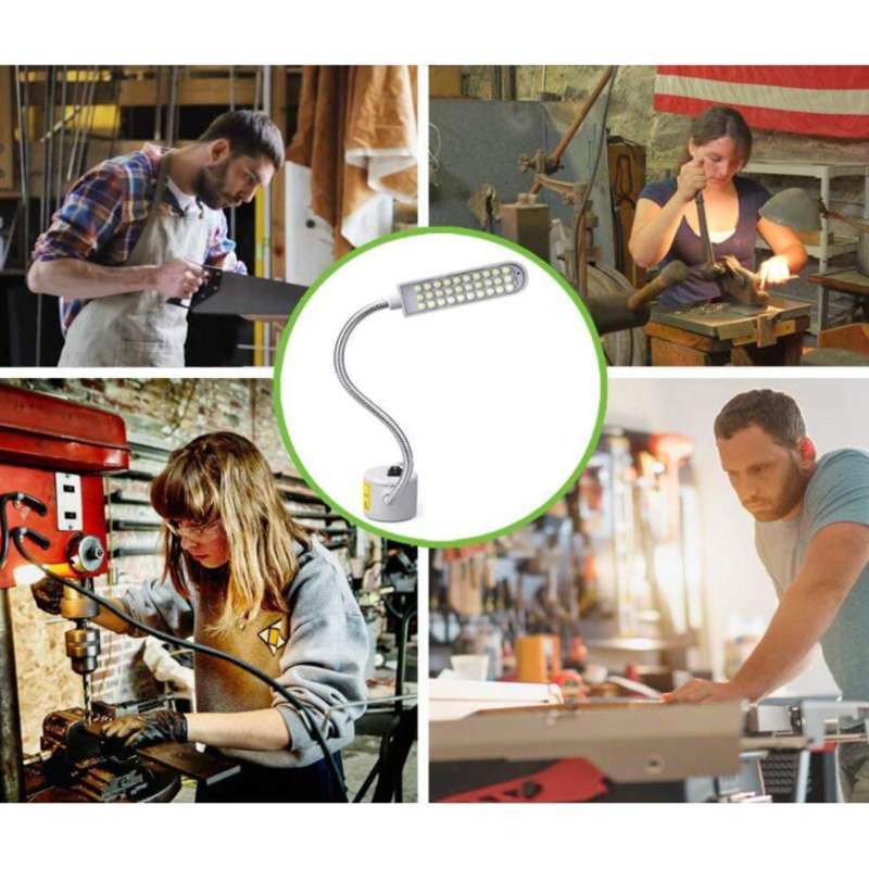 Promo Industrial Sewing Machine Table Top LED Bright Lamp Flexible