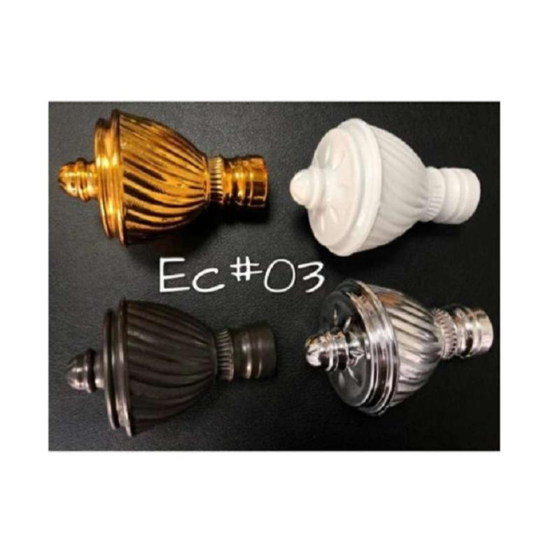 Jual endcup gorden elok tutup rel gordyn ujung tiang hordeng korden