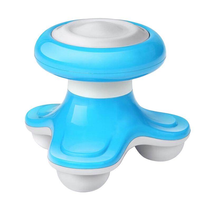 Jual HBS Mini Electric Massager Alat Pijat Genggam - Biru 