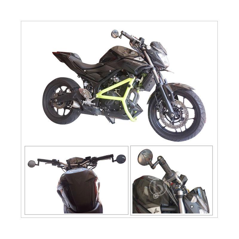 Jual Fast Bikes CNC End Bar Mirror Kaca Spion Jalu Bulat