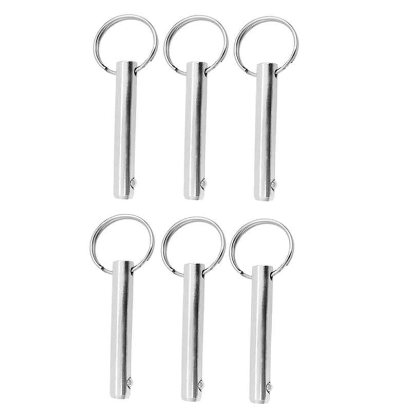 Promo 10mm Diameter Quick Release Pull Ring Detent Pin 10PCS 316
