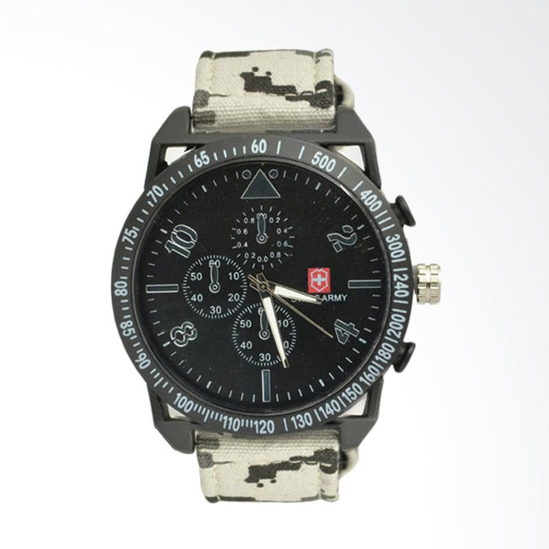 jual swiss army kasual jam tangan pria black sa014gg jual swiss army kasual jam tangan pria black sa014gg