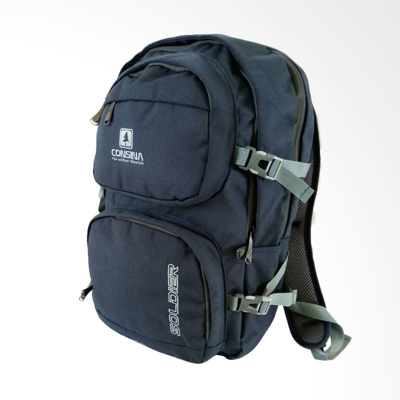 Jual Consina Original Soldier Tas Ransel - Dark Blue 2201