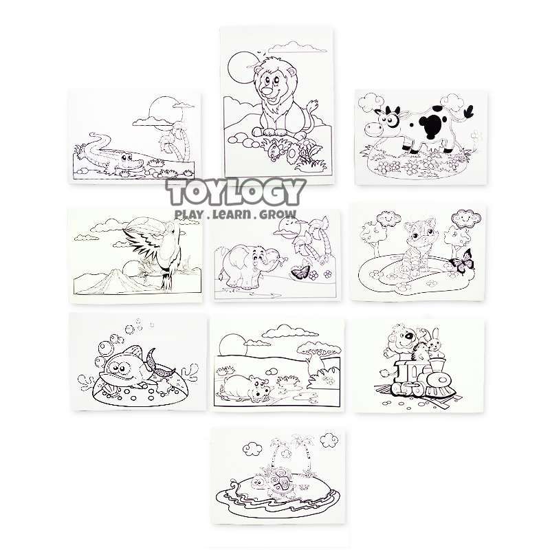 Toylogy Set Di Magneti Da Frigo A Forma Di Panda | Carini E Colorati | Regalo Simpatico