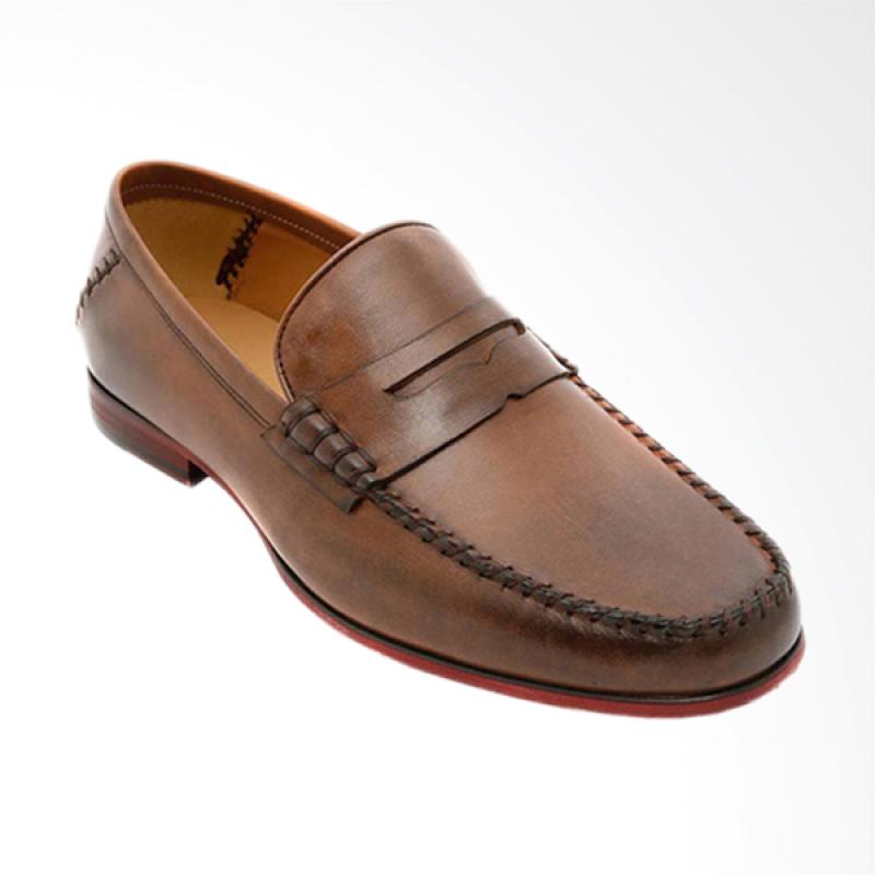 jual gatsuone arthur slip on shoes sepatu pria brown jual gatsuone arthur slip on shoes sepatu pria brown