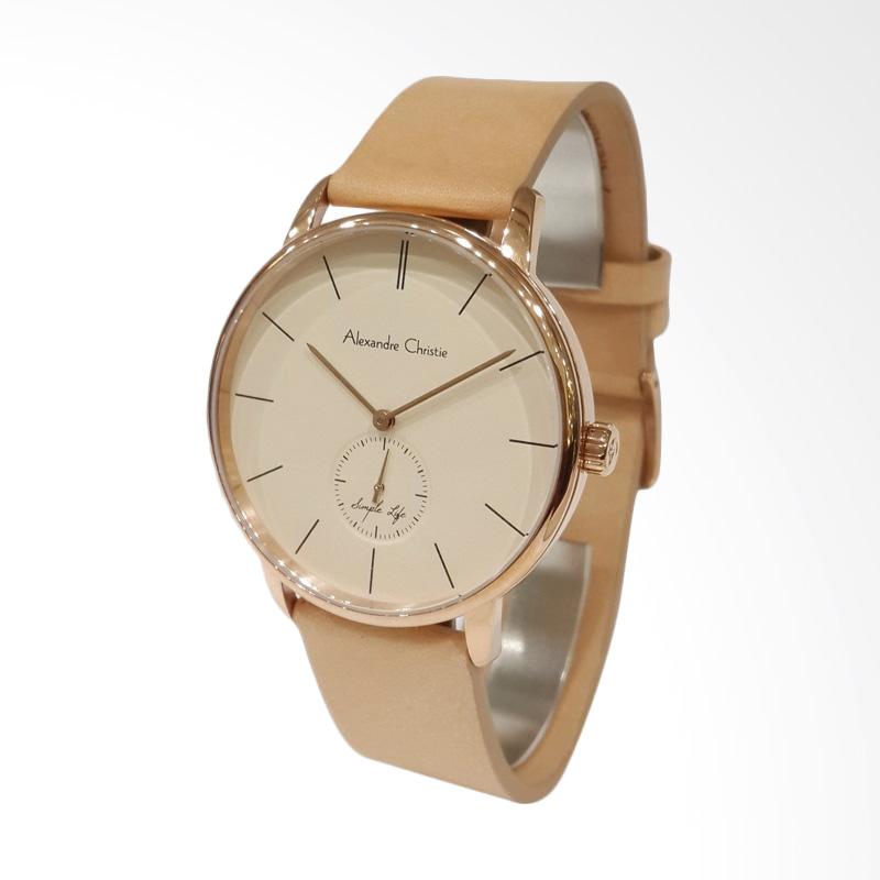 Jual Alexandre Christie Jam Tangan Pria - Cream 8486 