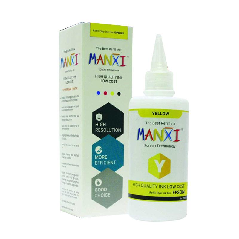 jual manxi tinta printer for printer epson yellow 100 jual manxi tinta printer for printer epson yellow 100