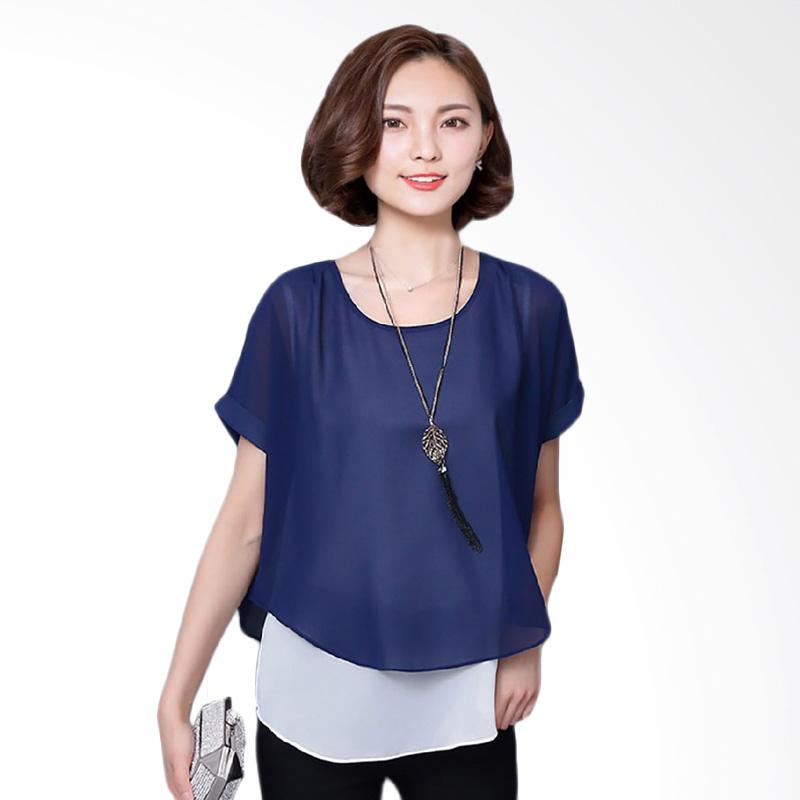 Jual Jfashion Korean Style Double Layer Blouse - Ivanka