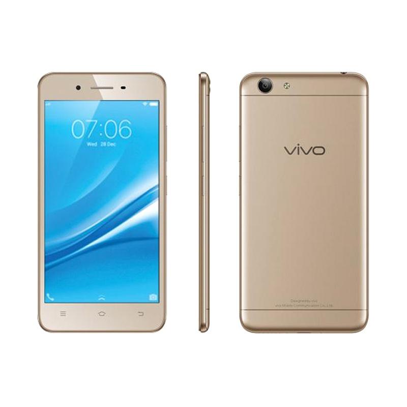 Jual Vivo Y53 Smartphone - Gold [16GB/2GB] Online - Harga