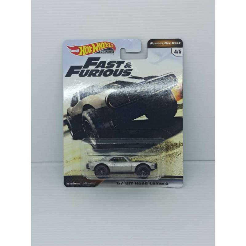 Hot Wheels Velozes e Furiosos 67 Off Road Camaro Mattel GBW99 | Brasil