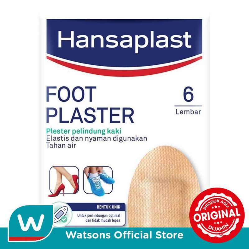 Jual HANSAPLAST FOOT PLASTER di Seller WATSONS Official Store WAREHOUSE WATSONS Blibli