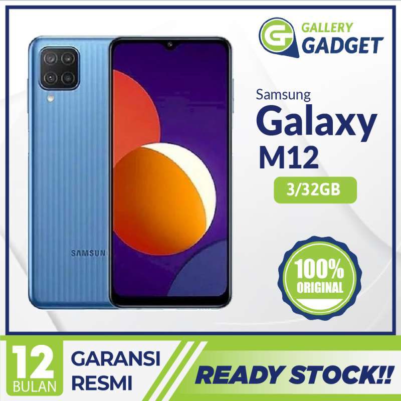 Jual Samsung M12 3/32 GB Mediatek Android RAM 3 ROM 32 Resmi SEIN di ...