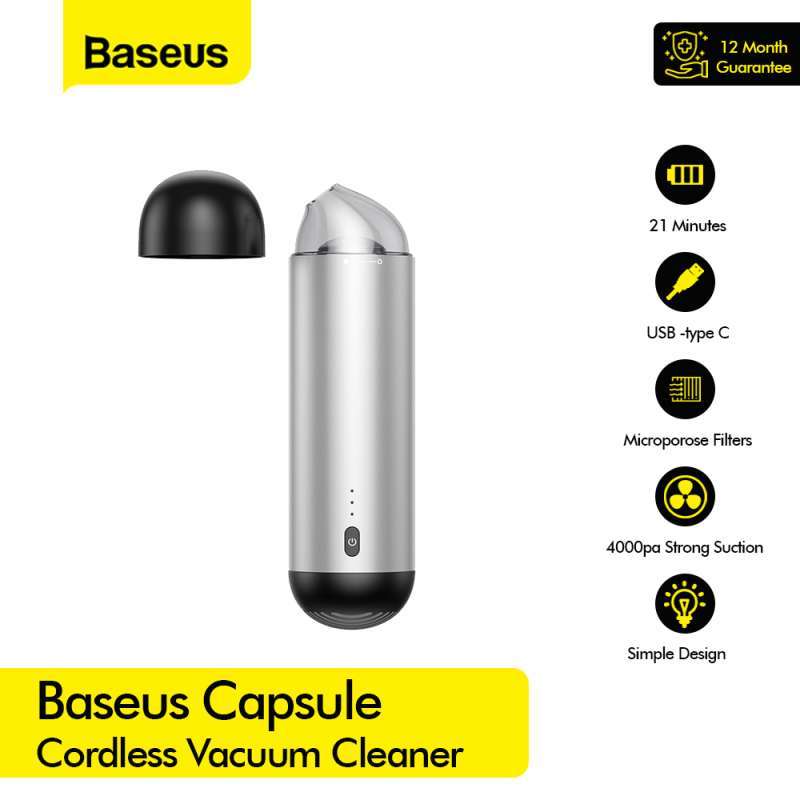 Promo BASEUS Capsule Cordless Vacuum Cleaner CRXCQ01 Diskon 56 di