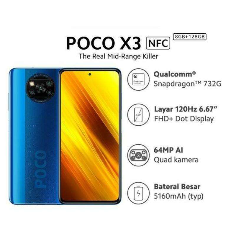 Jual XIAOMI POCO X3 NFC 8/128 di Seller Xiomi Tricomsel - Pasar Gunung ...