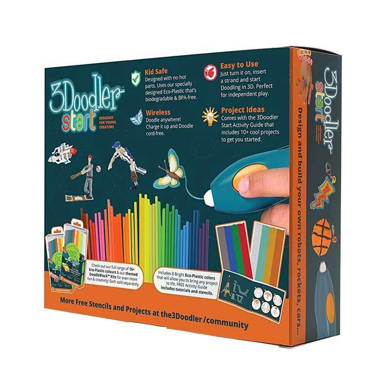 Jual 3Doodler Pena 3 Dimensi Essential Starter Set Free