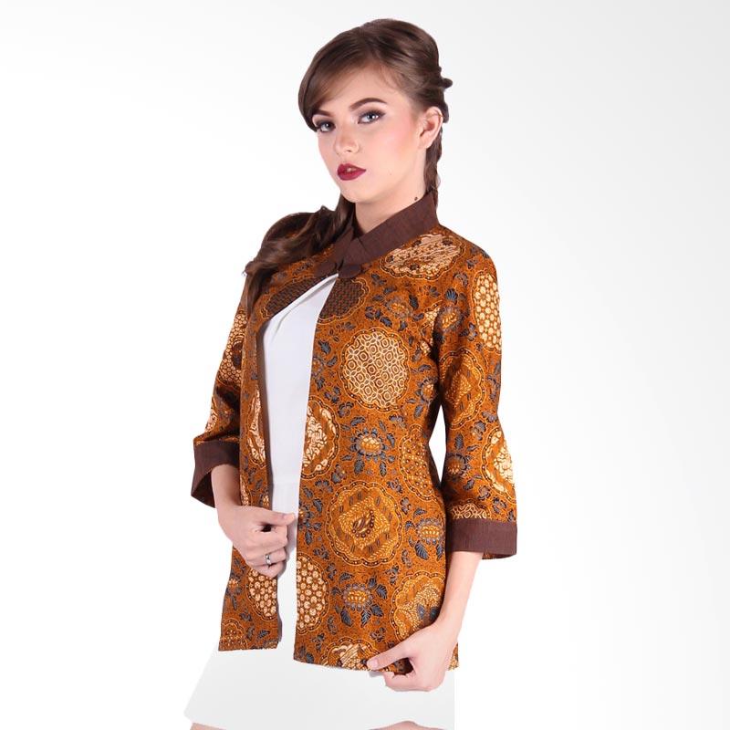 Jual Rianty Fanya Batik  Cardigan  Wanita Brown Online  
