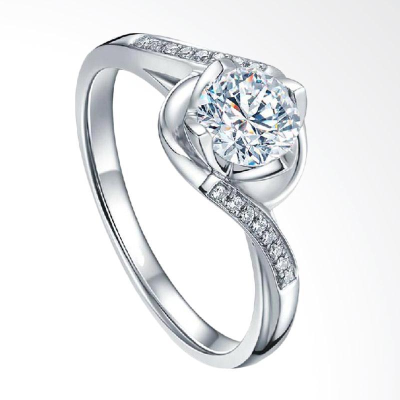 Jual Tiaria Flower and Twig Ring Cincin Tunangan Emas