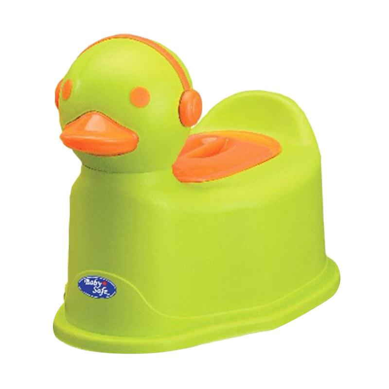 jual baby safe uf003 duck potty green toilet anak jual baby safe uf003 duck potty green toilet anak